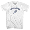 Doncaster Running Track Winged Foot-Adult Cotton T-shirt by Tribe Lacrosse