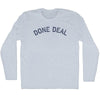 Done Deal Adult Tri-Blend Long Sleeve T-shirt by Tribe Lacrosse