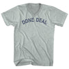 Done Deal Adult Tri-Blend V-neck T-shirt by Tribe Lacrosse