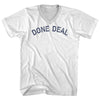 Done Deal Adult Cotton V-neck T-shirt by Tribe Lacrosse