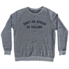 Don't Be Afraid Of Failure Adult Tri-Blend Sweatshirt by Tribe Lacrosse