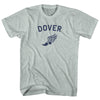Dover Running Track Winged Foot Adult Tri-Blend T-shirt by Tribe Lacrosse