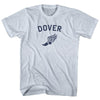 Dover Running Track Winged Foot Adult Tri-Blend T-shirt by Tribe Lacrosse