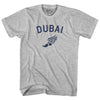 Dubai Running Track Winged Foot Adult Cotton T-shirt by Tribe Lacrosse