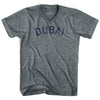 Dubai Vintage City Adult Tri-Blend V-neck T-shirt by Ultras
