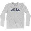 Dubai Vintage City Adult Cotton Long Sleeve T-shirt by Ultras