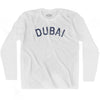 Dubai Vintage City Adult Cotton Long Sleeve T-shirt by Ultras