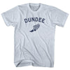 Dundee Running Track Winged Foot Adult Tri-Blend T-shirt by Tribe Lacrosse
