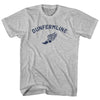 Dunfermline Running Track Winged Foot Adult Cotton T-shirt by Tribe Lacrosse
