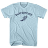 Dunfermline Running Track Winged Foot Adult Cotton T-shirt by Tribe Lacrosse