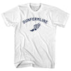 Dunfermline Running Track Winged Foot Adult Cotton T-shirt by Tribe Lacrosse