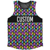 Easter Bunny Custom Athletic Tank Top Made In USA by Tribe Lacrosse