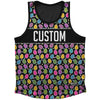Easter Egg Custom Athletic Sport Tank Top Made In USA by Tribe Lacrosse