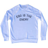 Ego Is The Enemy Adult Tri-Blend Sweatshirt by Tribe Lacrosse