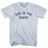 Ego Is The Enemy Adult Tri-Blend T-shirt by Tribe Lacrosse