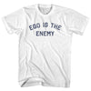 Ego Is The Enemy Womens Cotton Junior Cut T-Shirt by Tribe Lacrosse