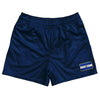 El Salvador Country Heritage Flag Rugby Shorts Made In USA by Rugby Shorts