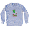El Temo Blanco Celebration Soccer Adult Tri-Blend Sweatshirt by Tribe Lacrosse