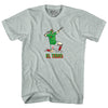 El Temo Blanco Celebration Soccer Adult Tri-Blend T-shirt by Tribe Lacrosse