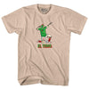El Temo Blanco Celebration Soccer Adult Cotton T-shirt by Tribe Lacrosse