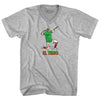 El Temo Blanco Celebration Soccer Adult Cotton V-neck T-shirt by Tribe Lacrosse