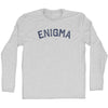 Enigma Adult Cotton Long Sleeve T-shirt by Tribe Lacrosse
