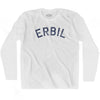 Erbil Vintage City Adult Cotton Long Sleeve T-shirt by Ultras