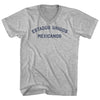 Estados Unidos Mexicanos Adult Cotton V-neck T-shirt by Tribe Lacrosse