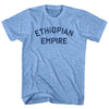Ethiopian Empire Adult Tri-Blend T-shirt by Tribe Lacrosse
