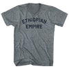 Ethiopian Empire Tri-Blend V-neck Womens Junior Cut T-shirt by Tribe Lacrosse