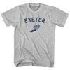 Exeter Running Track Winged Foot Adult Cotton T-shirt by Tribe Lacrosse