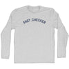 Fact Checker Adult Cotton Long Sleeve T-shirt by Tribe Lacrosse