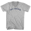 Fact Checker Adult Cotton V-neck T-shirt by Tribe Lacrosse