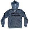 Favorite Grandson Cotton-Poly Blend Hoodie by Tribe Lacrosse