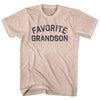 Favorite Grandson Adult  Tri-Blend T-shirt by Tribe Lacrosse