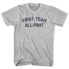 First Team All-Frat Womens Cotton Junior Cut T-Shirt by Tribe Lacrosse