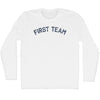 First Team Adult Cotton Long Sleeve T-shirt by Tribe Lacrosse