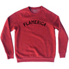 Flamerica Adult Tri-Blend Sweatshirt by Tribe Lacrosse