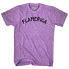 Flamerica Adult Tri-Blend T-shirt by Tribe Lacrosse