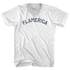 Flamerica Adult Tri-Blend V-neck T-shirt by Tribe Lacrosse
