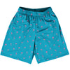 Flamingo Aqua Shorts Basketball Practice Shorts Made In USA by Tribe Lacrosse