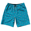 Flamingo Aqua Shorts 10" Swim Shorts Made in USA by Tribe Lacrosse