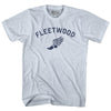 Fleetwood Running Track Winged Foot-Adult Tri-Blend T-shirt by Tribe Lacrosse