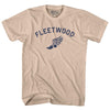 Fleetwood Running Track Winged Foot-Adult Cotton T-shirt by Tribe Lacrosse