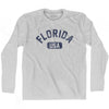 Florida USA Adult Cotton Long Sleeve T-shirt by Ultras