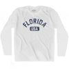 Florida USA Adult Cotton Long Sleeve T-shirt by Ultras