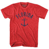 Florida State Anchor Home Tri-Blend Adult T-shirt