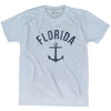 Florida State Anchor Home Tri-Blend Adult T-shirt