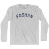 Foshan Vintage City Adult Cotton Long Sleeve T-shirt by Ultras