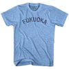 Fukuoka Vintage City Adult Tri-Blend T-shirt by Ultras